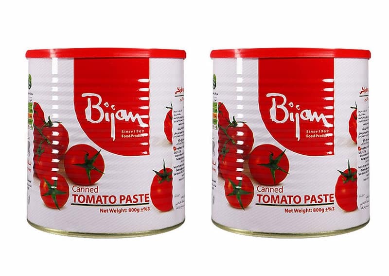 رب گوجه فرنگی بیژن با طعم اصیل و کیفیت مناسب آشپزی روزانه